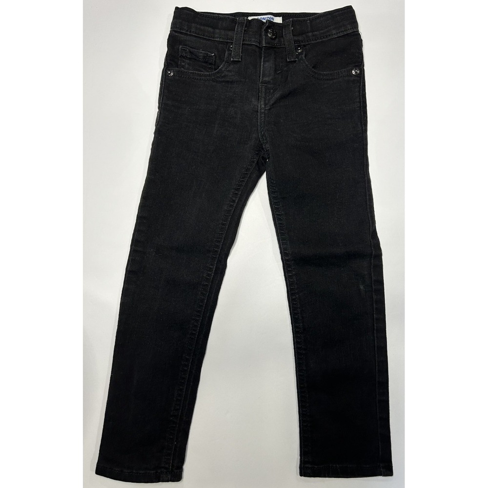 Levis Denizen Black Jeans Girls Youth Size 5‎ Denim Skinny Fit Modern